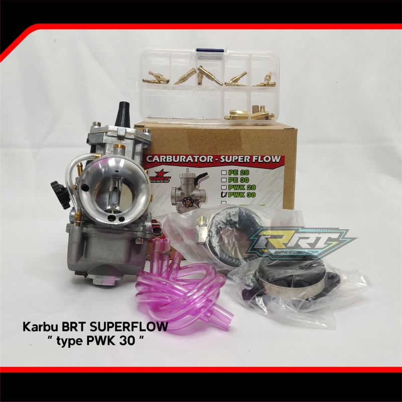 KARBURATOR KARBU PWK BRT 30 32 34 SUPER FLOW