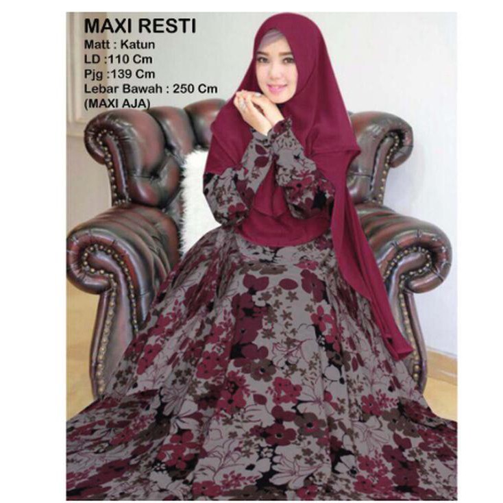 promo GAMIS SYARI TERBARU JUMBO SYARII SET BALOTELLI BAJU GAMIS WANITA PESTA hijap / gaun muslim /
