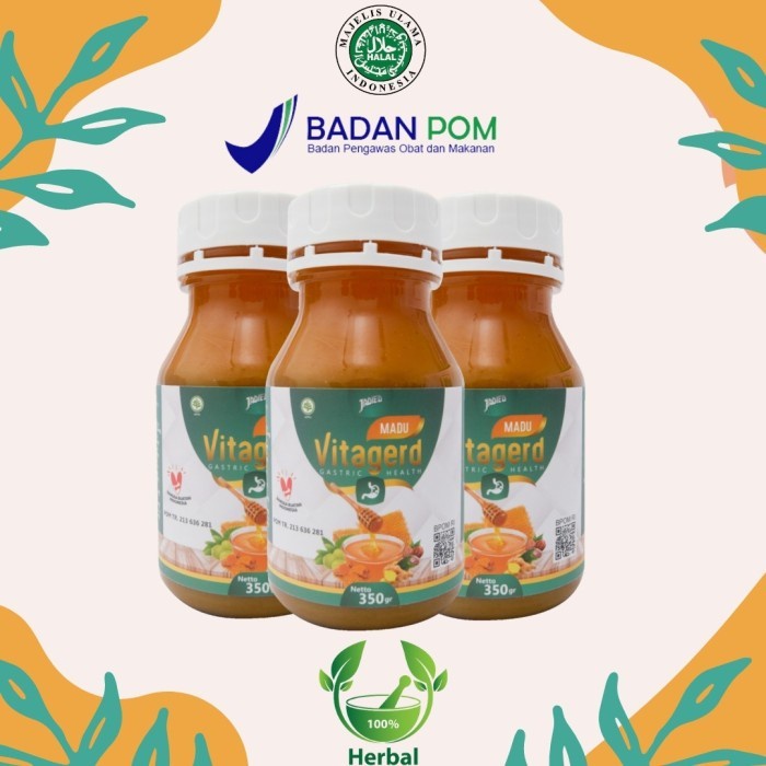 Madu Vitagerd Obat Asam Lambung Gerd Maag Obat Nyeri Ulu Hati Perih Lambung Vitagerd Obat Radang Usus Madu Vita Gerd-4