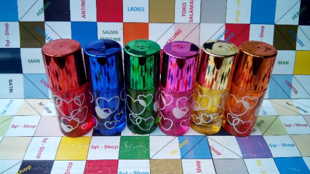 Botol Parfum Spray CASA Motif Warna 22 ml