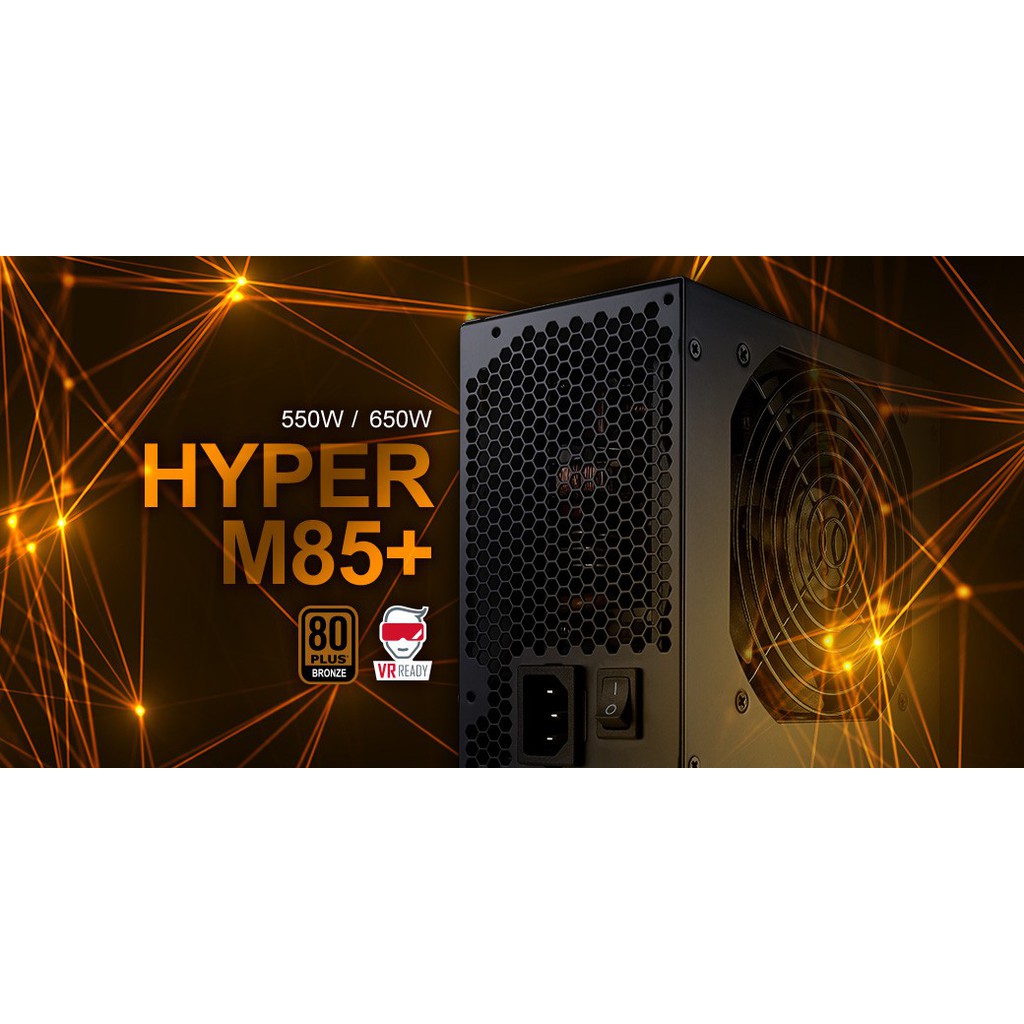 FSP PSU Power Supply Hyper M85+ 650W Bronze semi modular