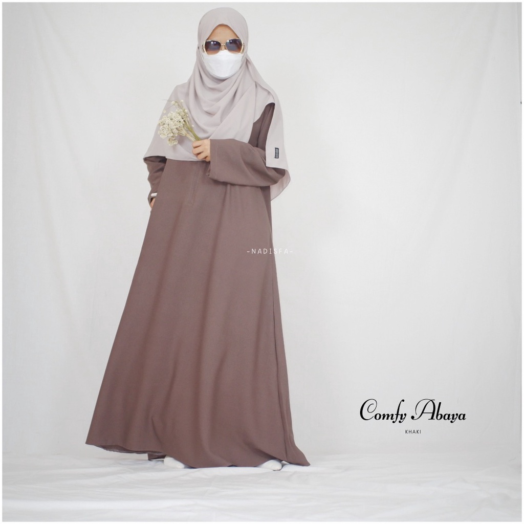 COMFY ABAYA BASIC XS S M  / ABAYA TURKI / ABAYA BASIC / Abaya Kalong / Abaya Umroh / Abaya jumbo