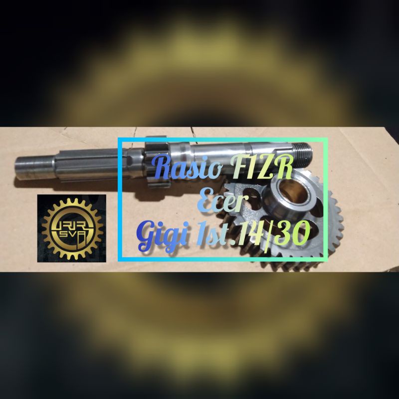 Gigi Rasio Racing F1ZR FIZR FIZ R FIZ1 FORCE 1 F1 Road Race Drag Ecer Ukuran Gigi 1.14/30 Stater On/