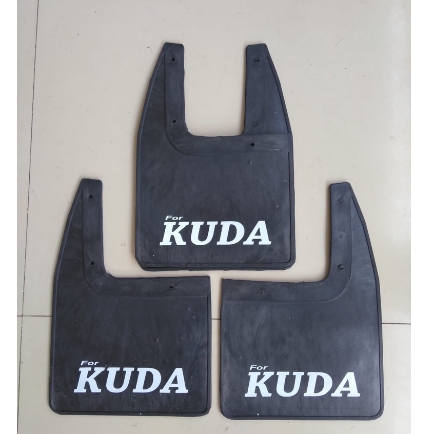 Karpet Roda Lumpur untuk Mitsubishi Kuda Mudguard harga sepasang 2 pcs bahan tebal original dan bahan sedang