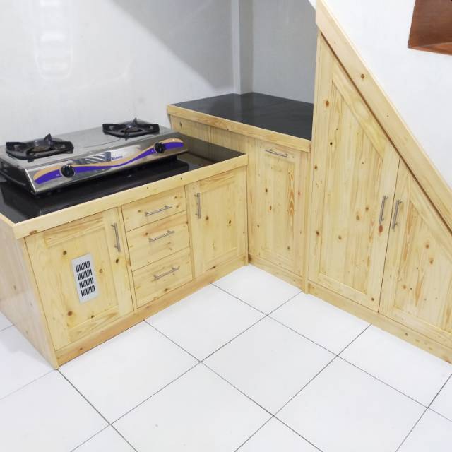 Kitchen set kayu jati Belanda