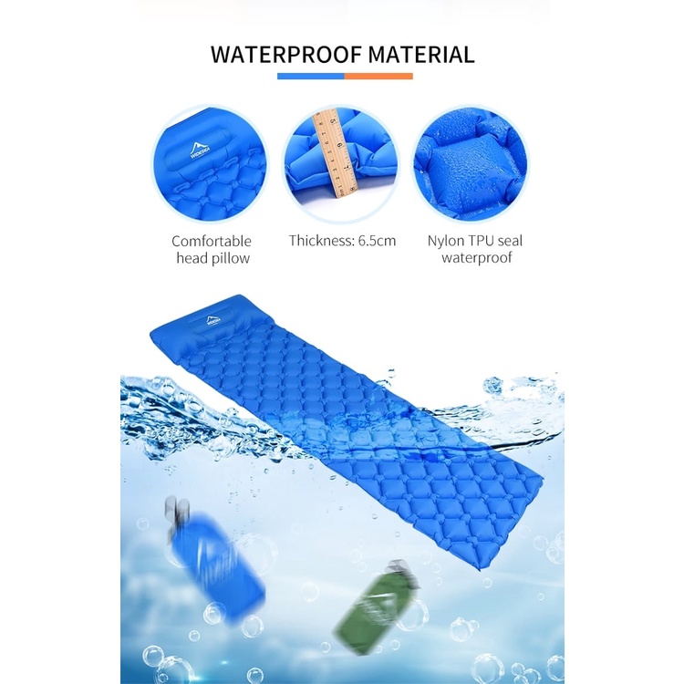 WIDESEA WSCM-001 - Inflatable Sleeping Pad - Kasur Angin Tahan Air