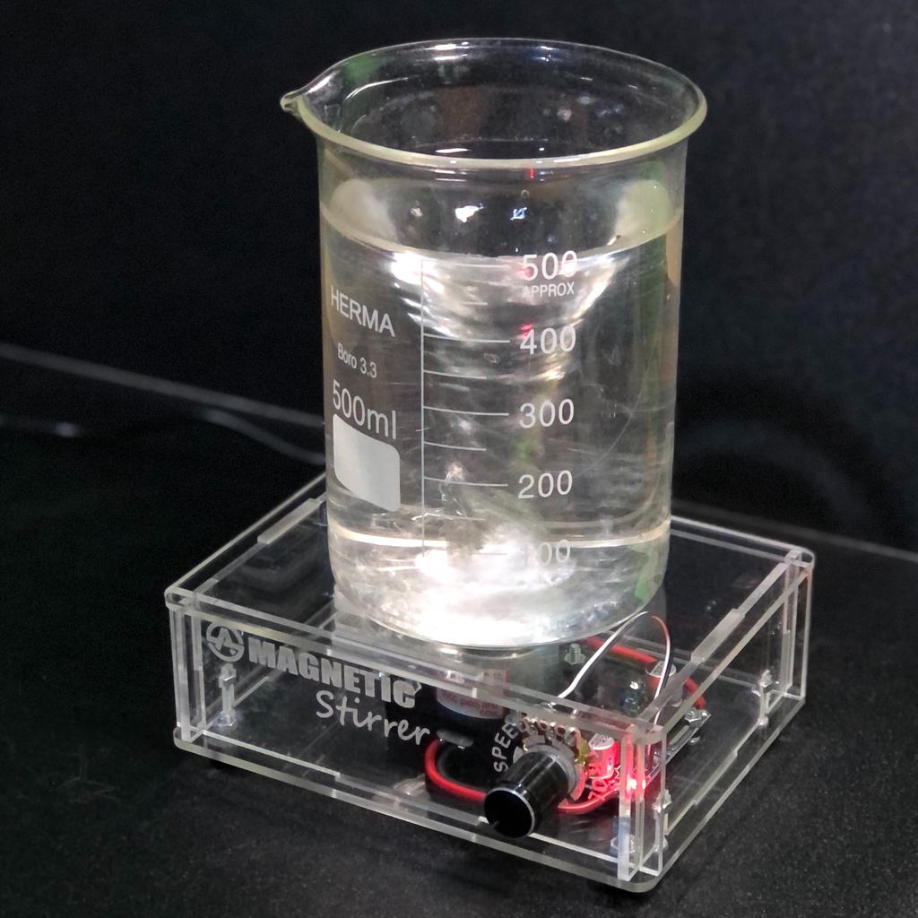 Magnetic Stirrer Liquid with Spin Bar Speed 2400rpm Input port Micro USB