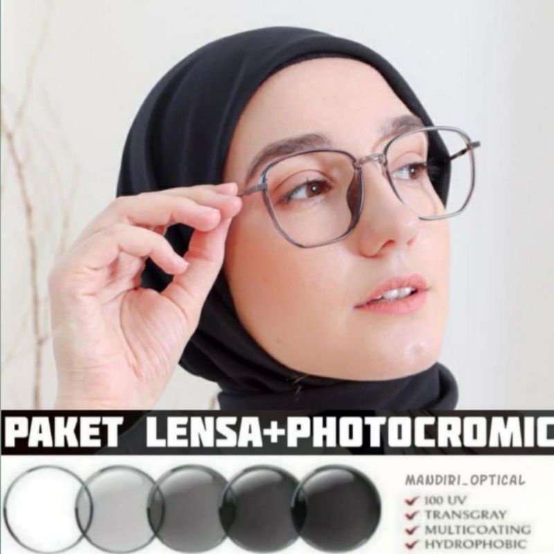 frame kacamata photocromic (paket frame+lensa) | gratis lensa minus | kacamata antiradiasi | kacamata wanita | kacamata fashion | kacamata kekinian | kacamata murah | kacamata minus | kacamata photocromic minus | kacamata 98008