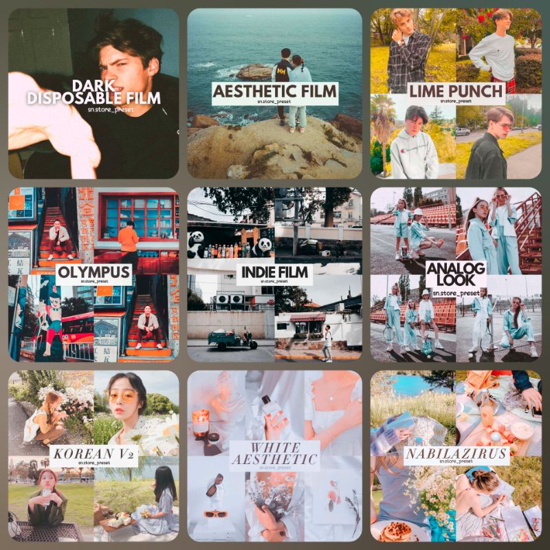 PRESET LIGHTROOM COLLECTION SERIES PART 5 For IOS &amp; Android