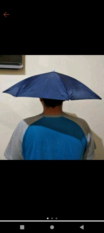 Payung Kepala / Payung Topi Ukuran Besar
