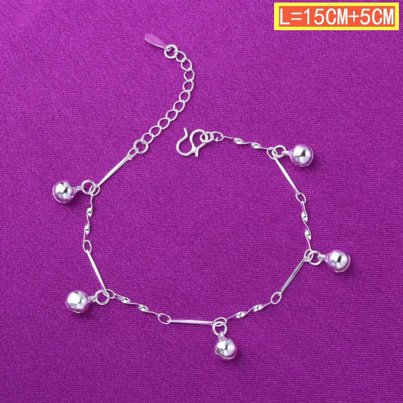 50 gaya 925 gelang perak asli, aksesoris perhiasan fashion Jepang dan Korea-17