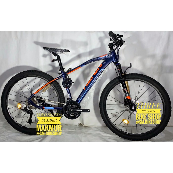 SEPEDA MTB GUNUNG ELEMENT ALTON CHALLENGER 27.5 INCH 30 SPEED, ALLOY