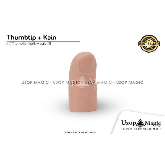 Thumbtip lunak +Kain (Alat sulap, Jempol palsu) Paling Murah