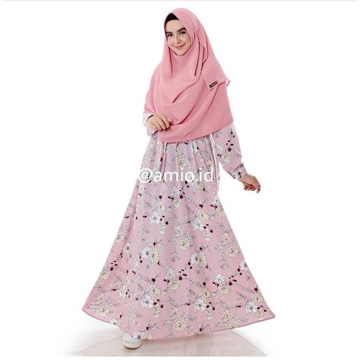 Gamis Amio Motif PEONY