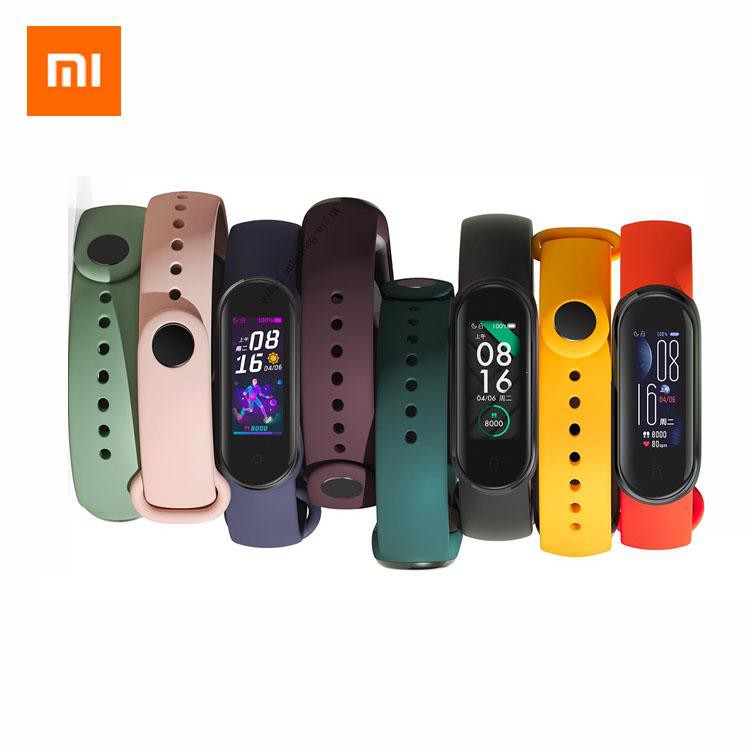 Tali Jam Silicone Strap Wristband Xiaomi Mi Band 5