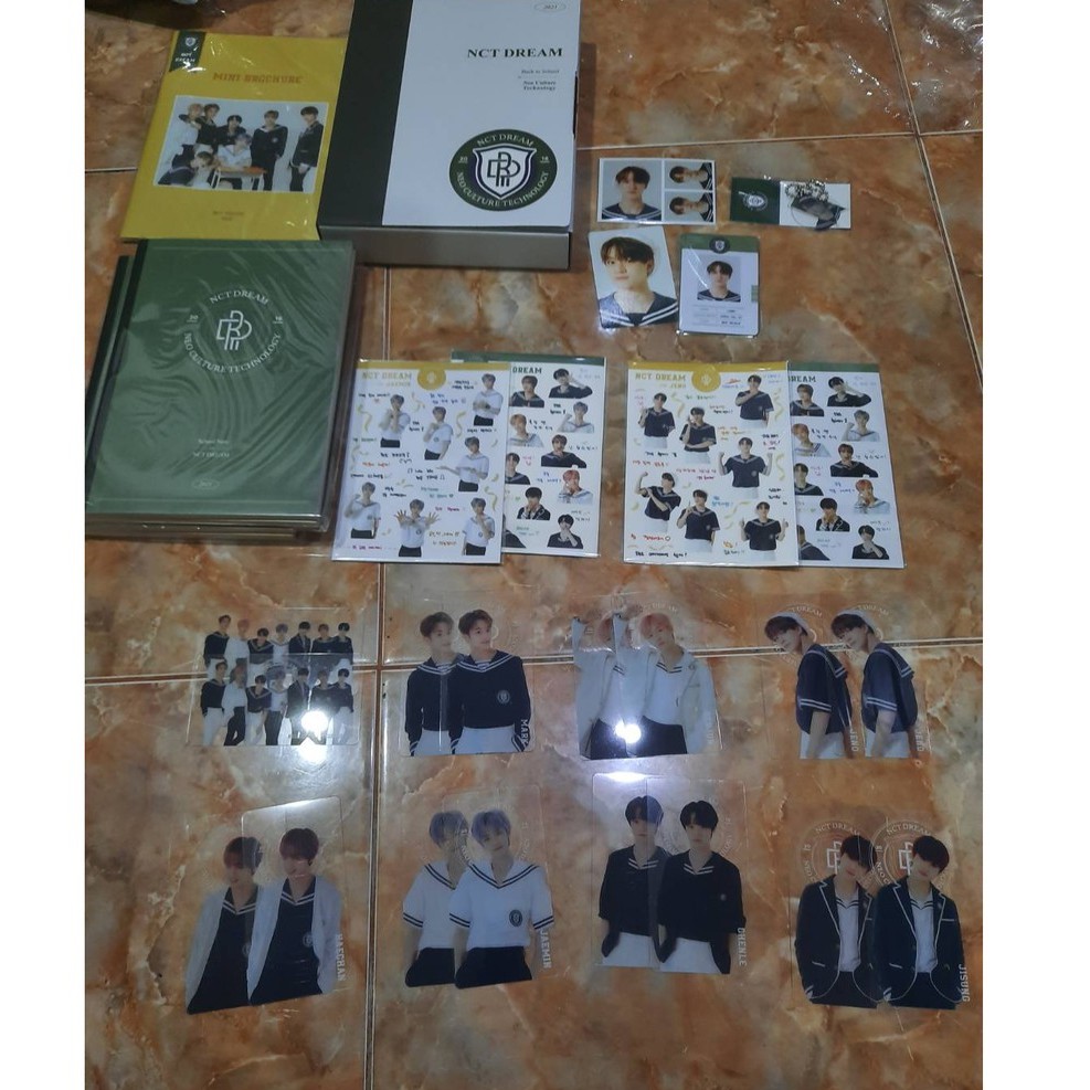 Back to School KIT NCT Dream Jeno Jaemin (B2S Kit) Sharing