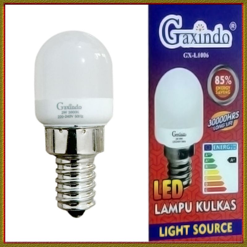LAMPU LED KULKAS FITING MERK GAXINDO MURAH