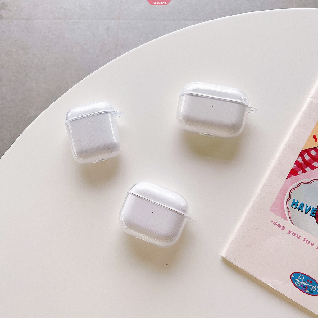 Soft Case Silikon TPU Transparan Cover AirPods 1 2 3 pro