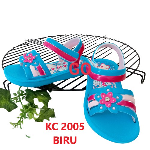 sogo  NEW ERA BB/KC CNC 2005 Sepatu Sandal Anak Jelly Tali Belakang Sandal Bayi Perempuan Original