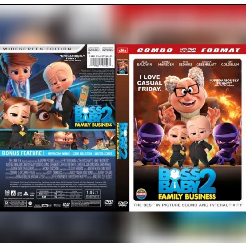 Jual The BOSS BABY 2 FAMILY BUSINESS - Kaset Animasi Film - 2021 - Ori ...