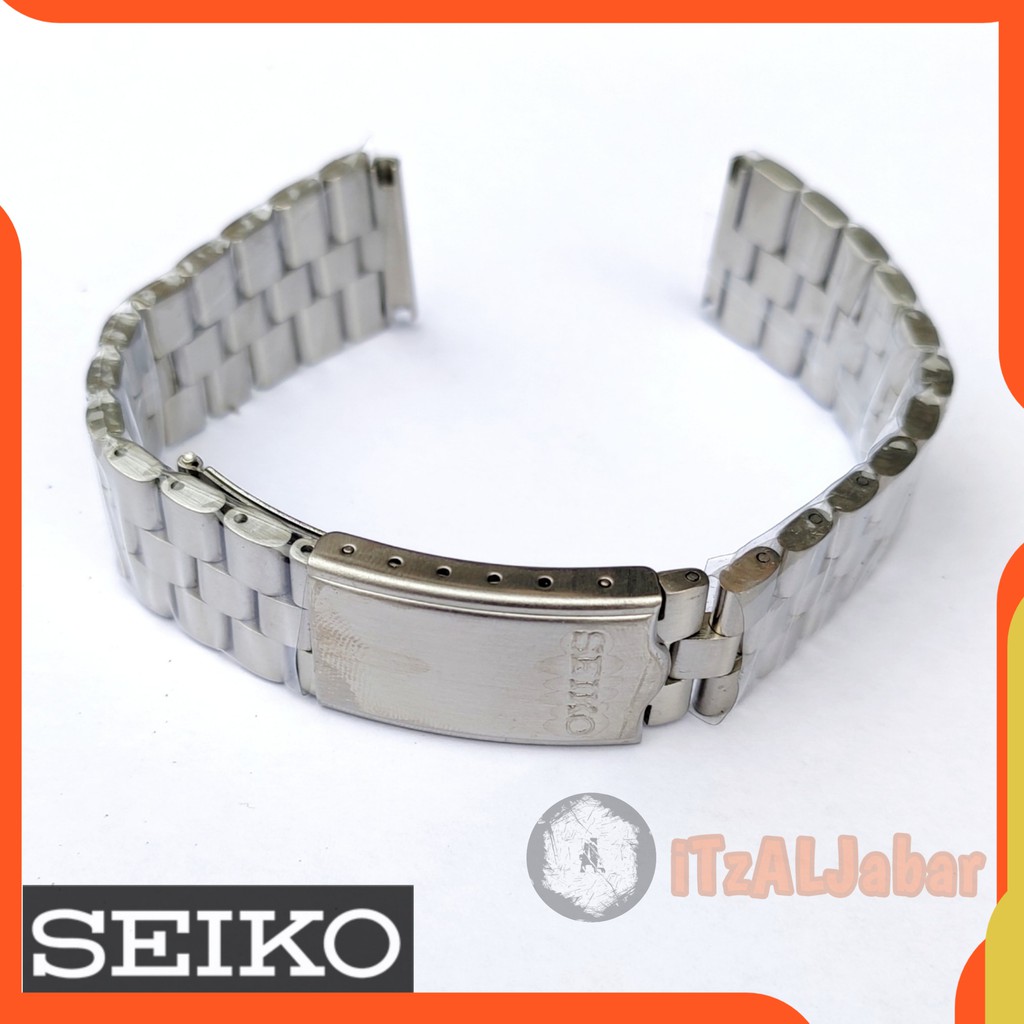 Tali jam tangan Seiko 19mm Stainless strap Tali jam Rantai Saiko 19mm