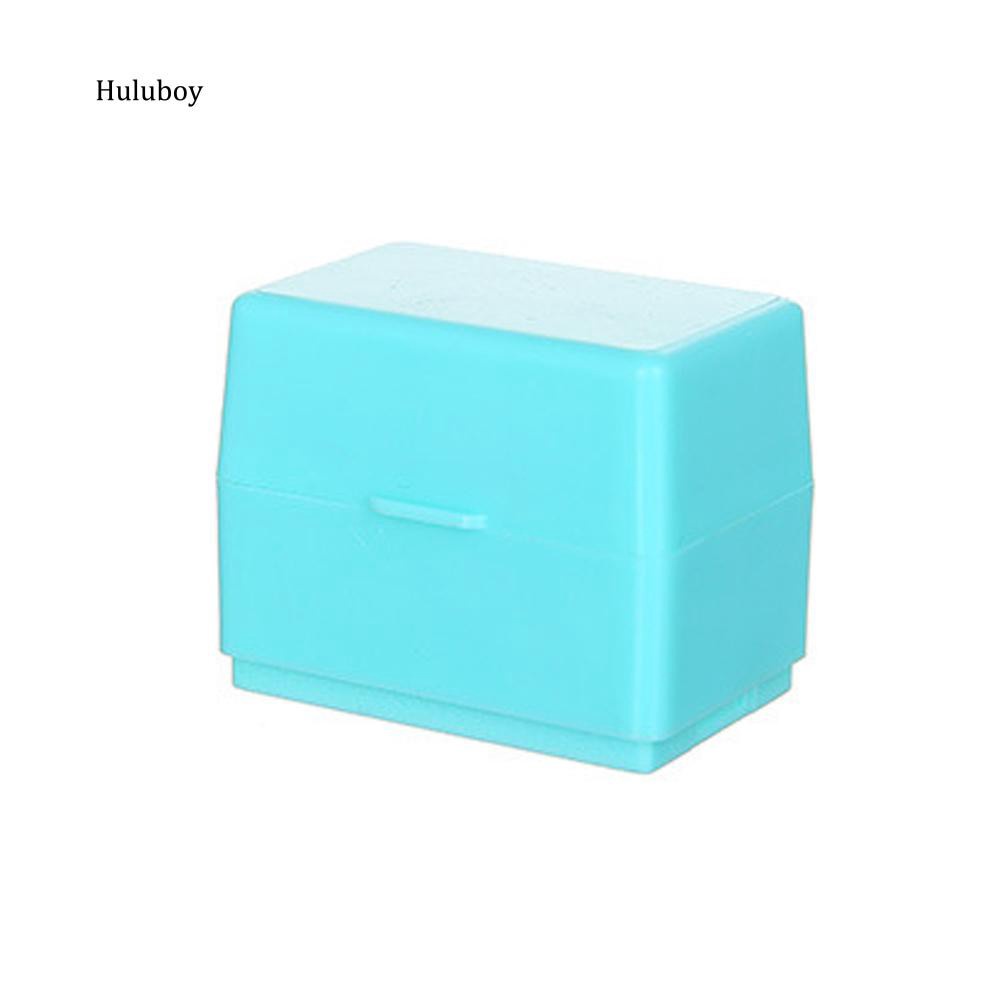 HLBY♣Messy Code ID Guard Mini Roller Stamp Self-inking Privacy Protection Stamp