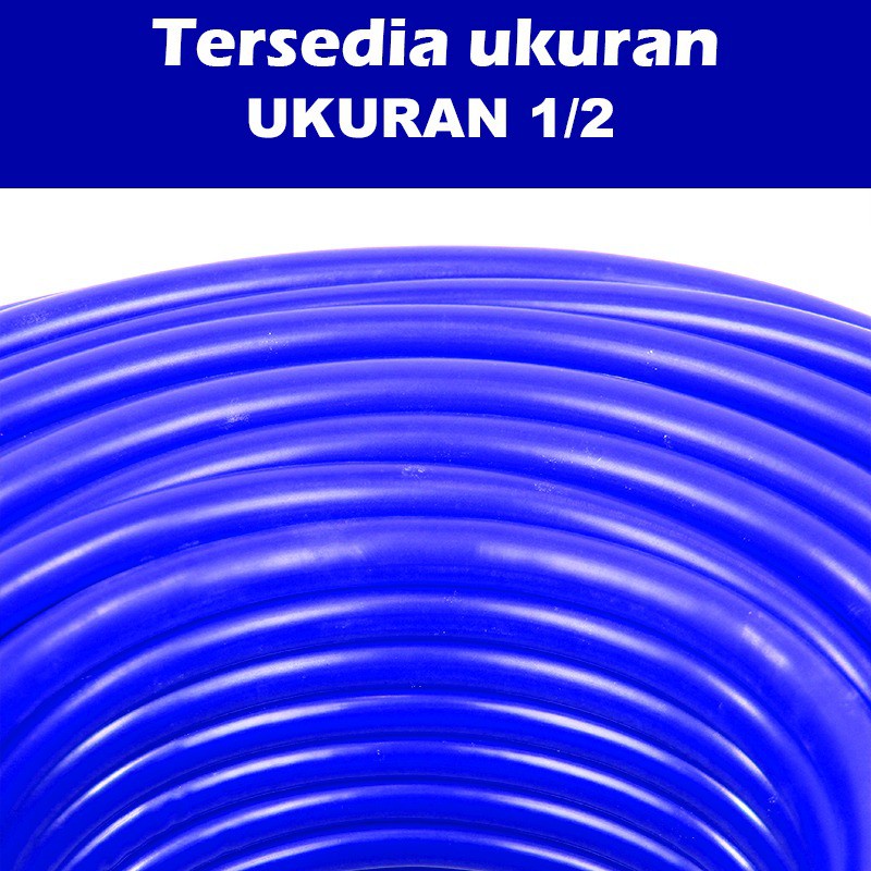 (Per 50 Meter)SELANG AIR 1/2&quot; METERAN / SELANG AIR  / SELANG ELASTIS / SELANG HIGH QUALITY / SELANG PVC/SELANG MESIN CUCI