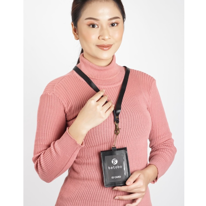 

Gantungan Kulit Asli ID Card Holder B001535 Aurora Shop