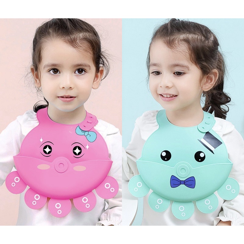 Slabber Anak Silikon / Slabber Bayi Lucu