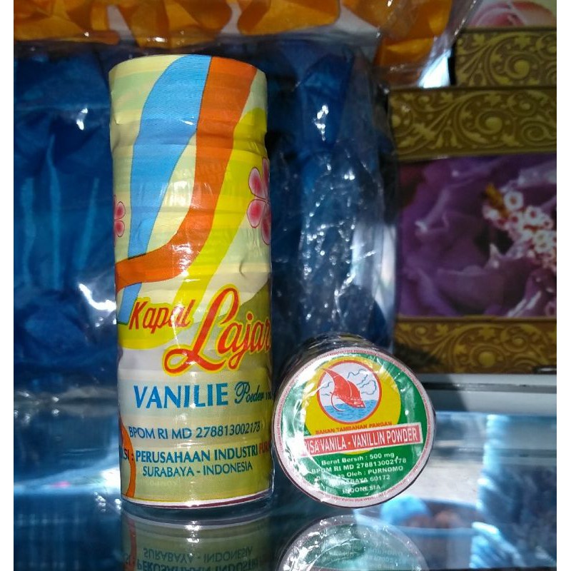 

Vanilie Powder Cap Kapal Layar