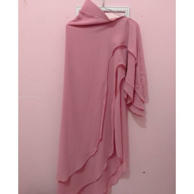 Preloved Khimar 3 layer