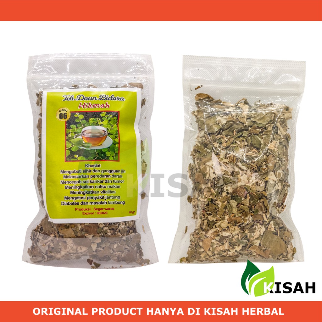 HIKMAH Teh Daun Bidara (Widara Sidr) Arab 40 Gram - Gula Darah, Nyeri Haid, Cegah Jerawat