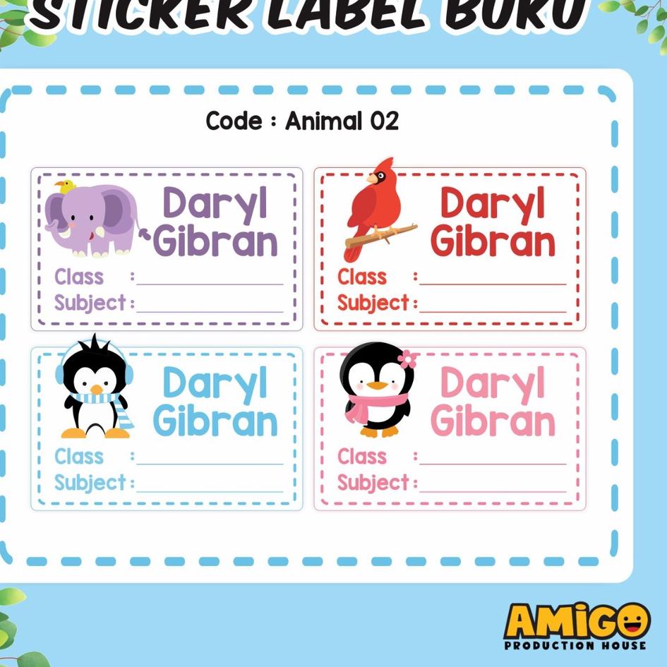 

Keluaran Terbaru.. stiker buku stiker nama lucu stiker label buku waterproof stiker buku pelajaran stiker anak