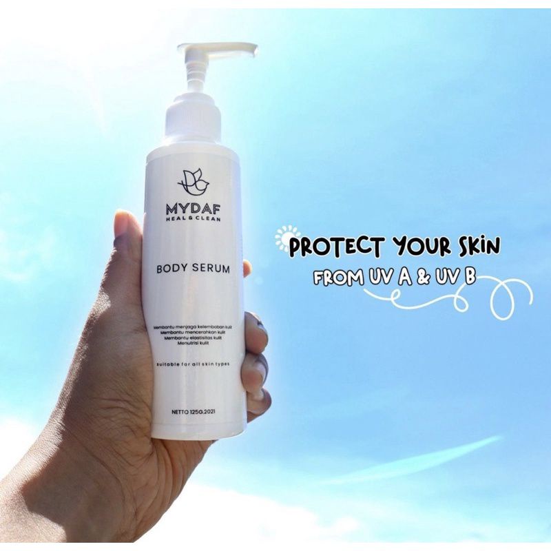 Mydaf Body Serum Whitening BPOM LOTION COLLAGEN