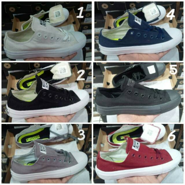 Sepatu Sekolah Casual Converse Waffle Trainer MD Runner Anak Hitam Putih Pria Cowok Laki Perempuan