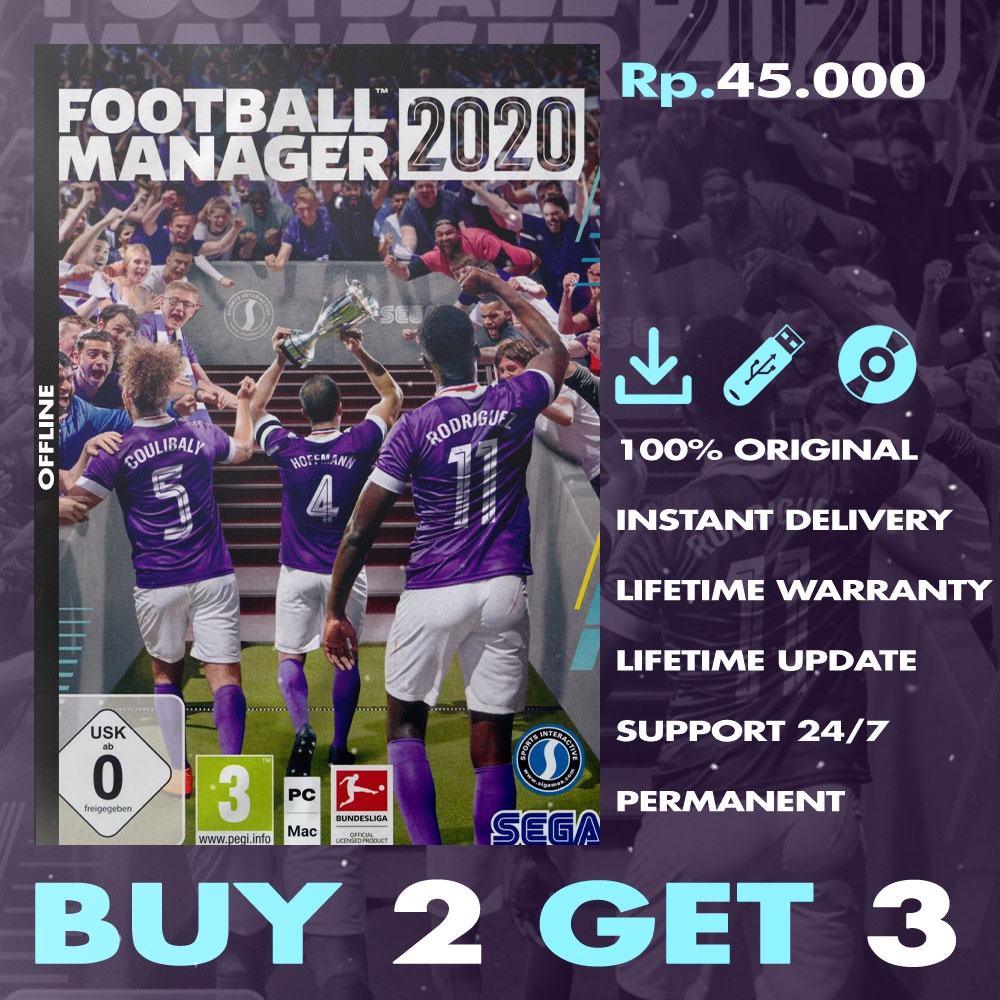 Football Manager 2021 - Original PC Game
