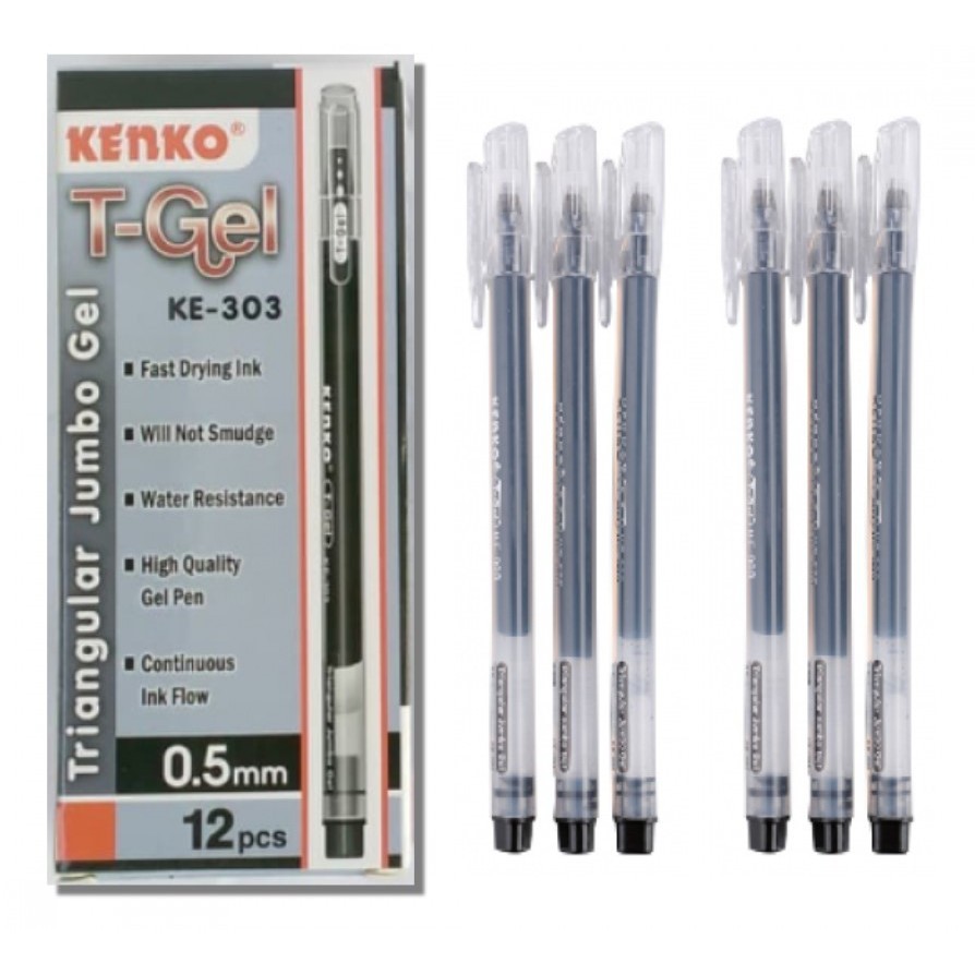 

KENKO GEL PEN KE-303 T-GEL/TRIANGULAR