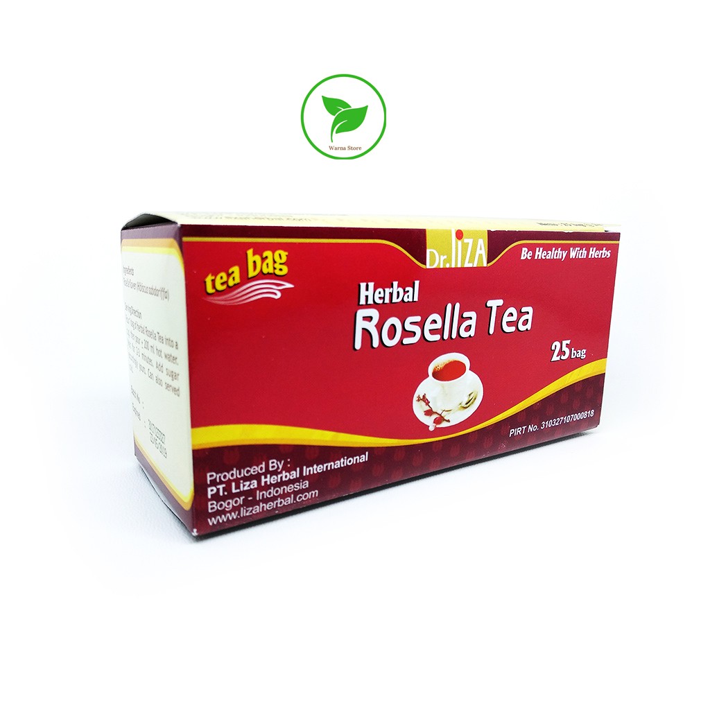 Rosella Tea Liza Herbal Untuk Anti Aging dan Mencegah Menopouse