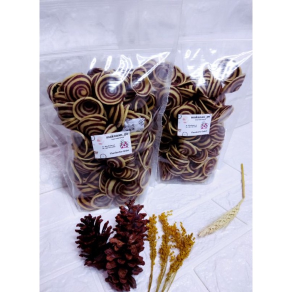 

Camilan Kupinggajah coklat van houten/keripik kupingagajah/camilan kupinggajah/keripik kupinggajah premium