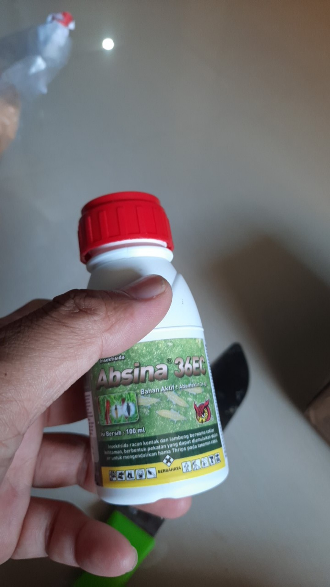 Insektisida Abamektin Absina 36ec Kemasan 100 Ml