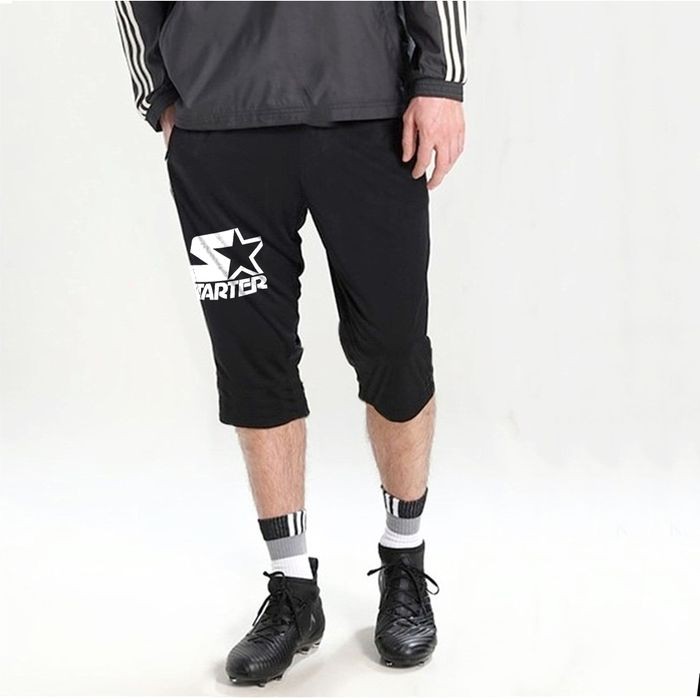 Celana Jogger Training Pendek Starter - Hitam, M