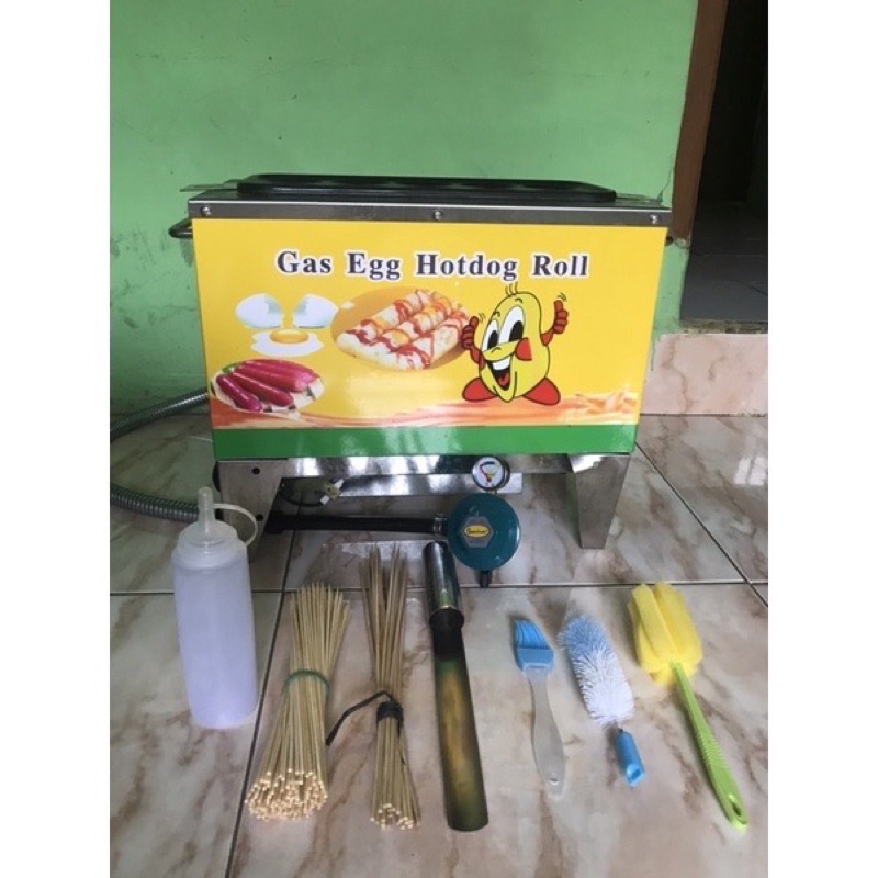 GASS EGG HOTDOG ROLL | GAS SOSTEL 10 Lubang
