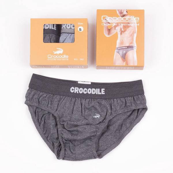 2 Pcs CD Crocodile Cokelat 521 - 262 Coklat Pria Dewasa | Celana Dalam Laki Laki | Sguna | Underwear