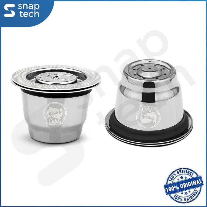 Reuseable Refillable Capsule Stainless Stell For Nespresso & Scishare _