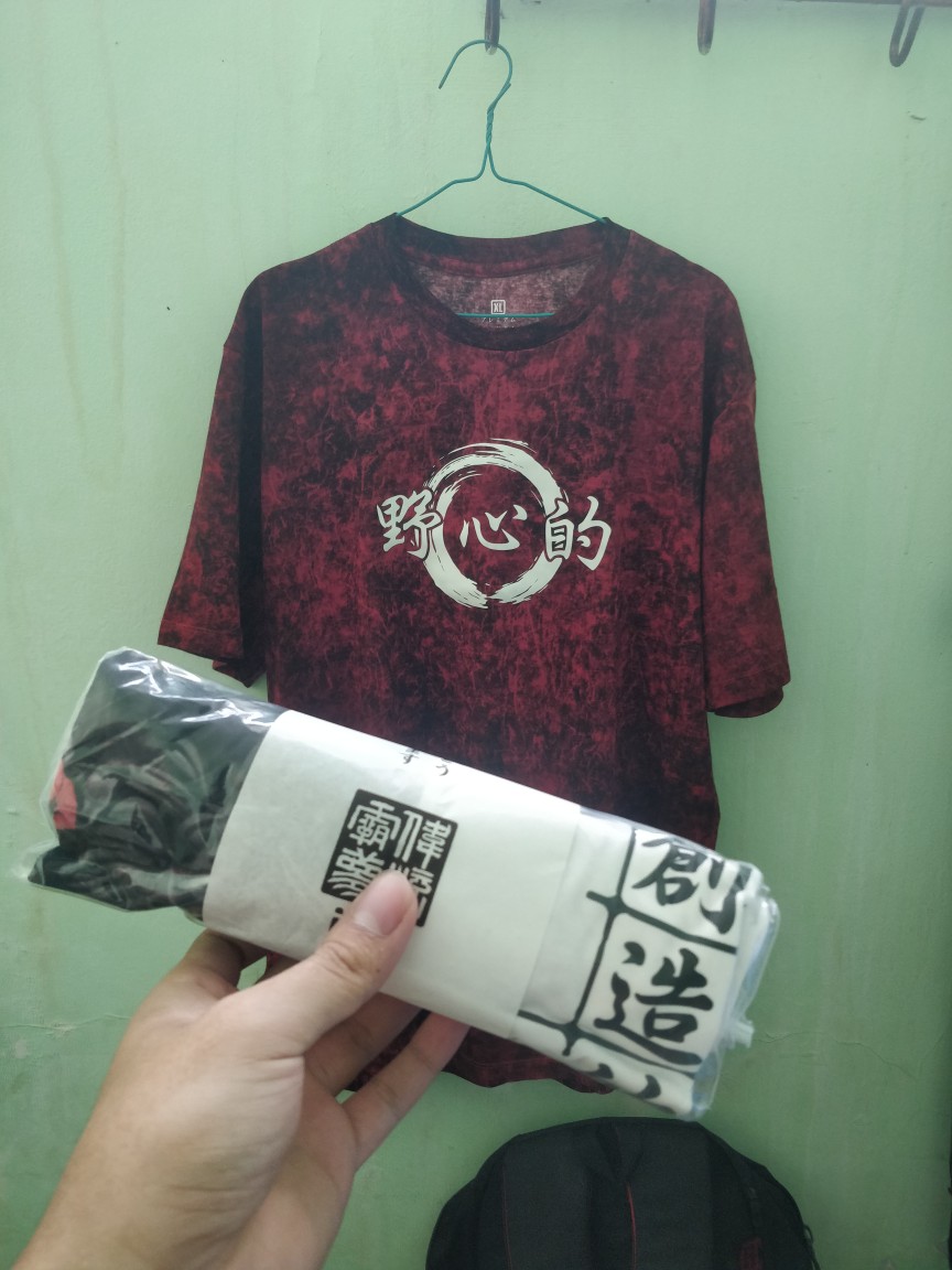 Isaishodo - Ambitious / Urban Batik / T-shirt / 7 Varian / Kaos Jepang / Unisex