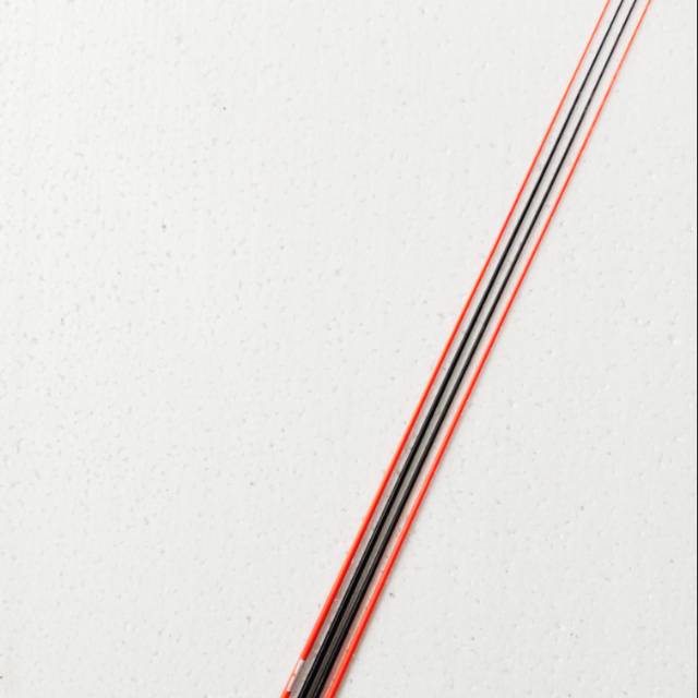 Stik Fiber Solid Tulcuk Ujung Lentur  100 cm Atasan Joran Pancing Kolam Besutan Galatama