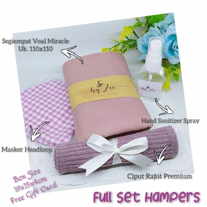 

Hampers/hampers hijab/gift hijab/kado ultah wisuda wedding/Full set
