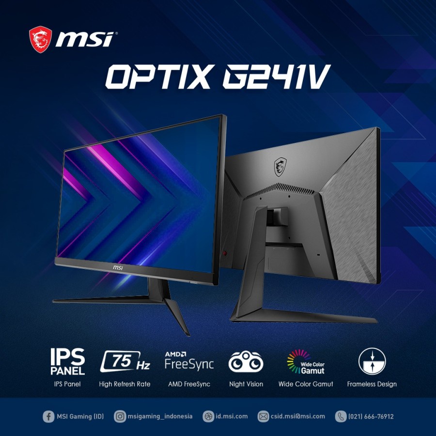 Monitor MSI MAG274QRF 27&quot; FHD IPS 165HZ 1MS - MSI MAG 274QRF 165Hz 1Ms - Gaming Monitor 27&quot;