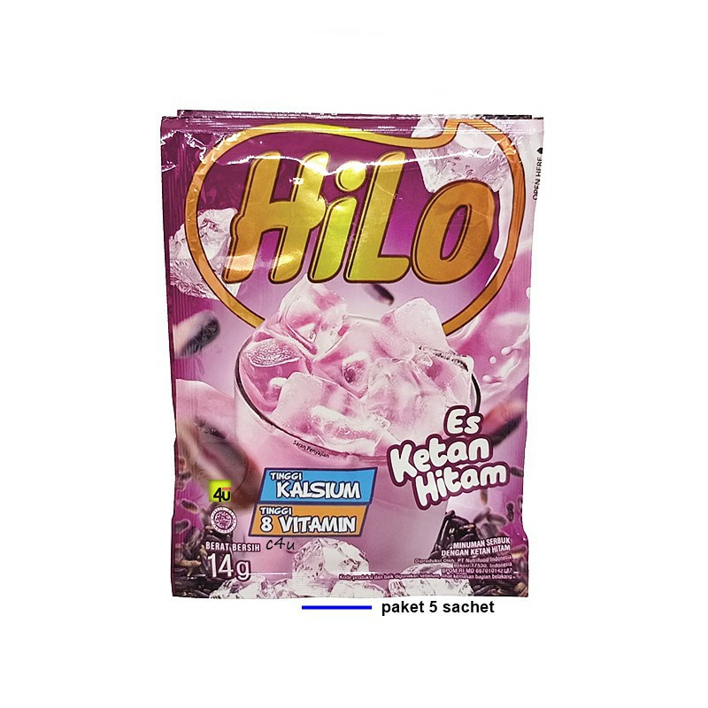 

HI-LO ES KETAN HITAM 14GR