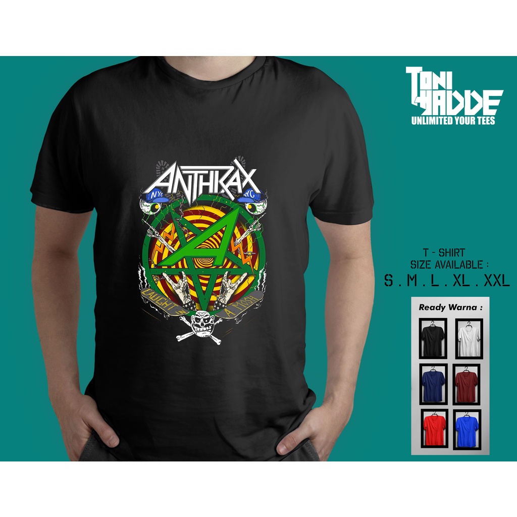 Kaos Anthrax - Kaos Distro Music Rock Band Legend